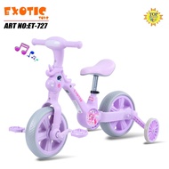 Children's Bike - Exotic 4 IN 1 Multifunctional Children's Bike | Ride On | 4 Wheel Bike | ET-727