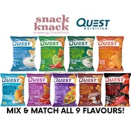 [CLEARANCE!! Past Best Before/ Short Dated] Quest Nutrition, baked protein chips (32g)