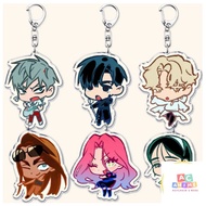 Alien Stage Luka Ivan Till Mizi Hyuna Sua Anime Keychain
