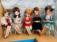 《1960年至1970年代 日本昭和年代 宇山娃娃，人手製作古董日本時裝娃娃 @$880 》