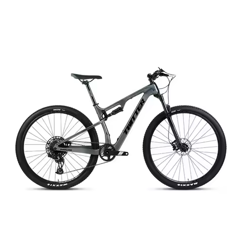 TWITTER Wireless electronic shifting EDS OX-13S XC full suspension carbon fiber mountain bike+ROCKSH