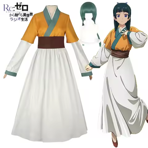Maomao Cosplay Costume Anime The Apothecary Diaries Mao Mao Cosplay Wig Dress Maomao Outfit Hanfu Ki