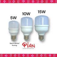 PIAN Capsule Lamp Bulb T 5Watt 10Watt 15Watt Warm White - Yellow