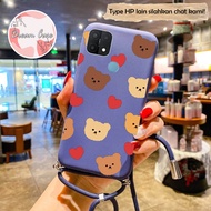 [SSM2] Softcase Sling motif Bear Love Case Tali OPPO A15 OPPO A15S - Case Gantungan OPPO A15S - Casing Tali OPPO A15 - Softcase SLING OPPO A15S - Case TALI OPPO A15 - Kesing OPPO A15S - Case Sling OPPO A15 - TALI OPPO A15S - Softcase Sling - DREAMCASE