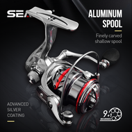 SEASIR OER Ultra Light Long throw Aluminum Shallow Spool Spinning Fishing Reel Max Drag 12kg 9+1BB F