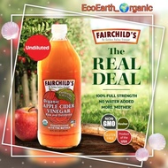 FAIRCHILD'S Organic Apple Cider Vinegar 946ML Exp:1/2028