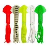 5Pcs Artificial Baits Luminous Octopus Fishing Lures Realistic Looking Bright Colors Silicone Fishin