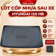 Plastic plastic trunk liner for Hyundai I10 Hatback 2014 - Now, high quality, odorless, waterproof