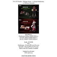 V6 x ST Studio - Hokage Series - 01 Senju Hashirama, 02 Hiruzen Sarutobi