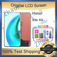 Original AMOLED Honor X9b 5G LCD Screen With Frame Replacement