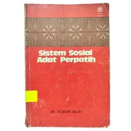 Sistem Sosial Adat Pepatih - Dr Nordin Selat Cetakan 1976