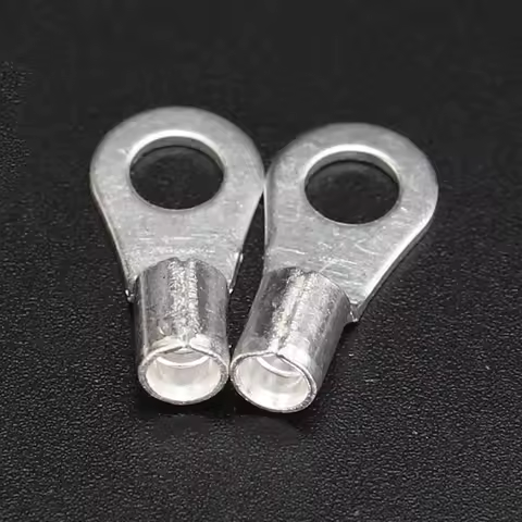 OT OT25-6/8/10/12/14/16/18/20/22/24/27/30 25mm2 Wire Copper Round Ring Tongue Connector Lug Spade No