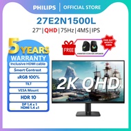 PHILIPS 27E2N1500L | 27" QHD 75Hz 4ms IPS Monitor [2560 x 1440] - HDMI/DisplayPort
