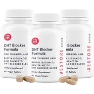 iRestore 3-in-1 Hair Growth Supplement with Biotin, DHT Blocker, Saw Palmetto, and Other Extracts (6