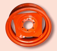 กะทะล้อหน้า / กระทะล้อหน้า รถไถ คูโบต้า Kubota L3408-L3608 4WD ขอบ 16 นิ้ว อย่างหนา รูประกอบ 150 มม.