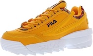 Disruptor II Exp Cubic Womens Shoes Size 6.5, Color: Radiant Yellow/Rhubarb/Fila Navy