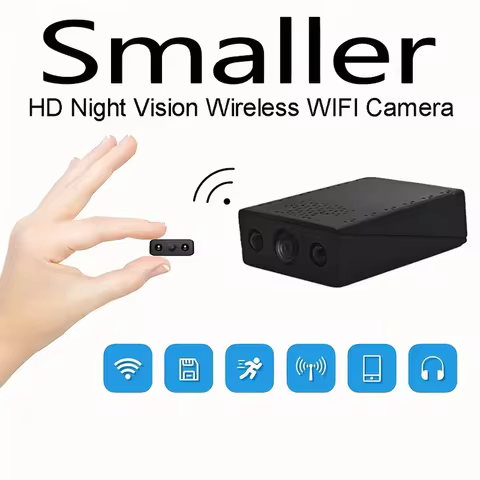 WiFi Security Camera 1080P 10X Zoom Mini Indoor Wireless Video Recorder Portable Protection Smart Ho