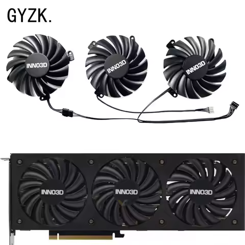 For INNO3D RTX3070ti 8GB X3 OC Graphics Card Replacement Fan CF-12910S