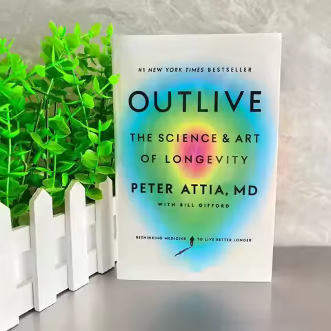 Outlive By Peter Attia Science-based Strategies for longevity Better Health On Nutrition, Exercise, 
