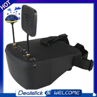 EV800D FPV Goggles 5.8G 40CH 5 Inch 800x 480 HD DVR Diversity FPV Goggles with Battery for RC Drones