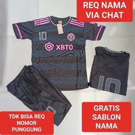 Messi inter miami Football Shirt/miami messi inter jersey For Children Aged 1-12 Years