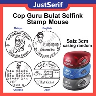 Cikgu Stamp/Teacher Stamp/Seal Ink/Stamp Mouse/Disemak/Checked Stamp Review for School