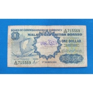 1 Dollar Malaya And British Borneo
