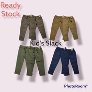 🥰🥰Ready stock 🥰🥰 Seluar Budak jogger Slacks Kanak Kanak Unisex (2Y-12Y)