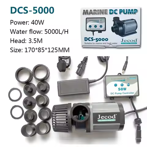 Aquarium Water Pump Jebao Jecod DCS 5000/7000/9000/12000 Flow Adjustable Submersible Controllable Ma