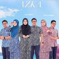 PROMOSI KEMEJA BATIK LENGAN PENDEK, BAJU BATIK COUPLE, BATIK SEDONDON, BATIK MALAYSIA, BATIK AZKA