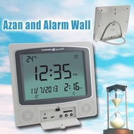 Digital Wall Muslim Azan Clock Pray Alarm Clock With Automatic Fajr Qibla Gift
