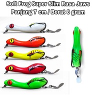 Soft Frog 7 cm Super Slim Jaws SK Lure Flavor