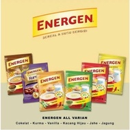 Energen Sachet 30 gram  Indonesia 🇮🇩 Minuman Cereal Susu Chocolate Vanilla Kacang Hijau Jahe 1 Rente