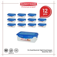 12pcs (1 dozen) set 1.1L Food Rock Air Tight food keeper 1.1 L Food Keeper air tight Food Rock food 