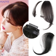 MAOYE Long Bangs Clip-In Fluffy Fashion Fringe Clip Wigs Hair Extension Two Side Fringe Bangs Clip F