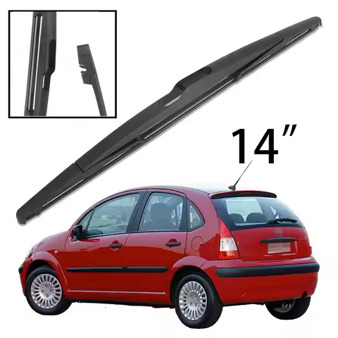 14" Rear Windshield Windscreen Washer Wiper Blade For Citroen C3 MK1 2002-2009 Car Accessories Accse