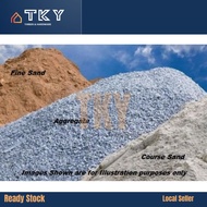 [Selangor/KL/PJ only]Course Sand/ Fine Sand /Aggregate 3/4 (SCOOP) Pasir Kasar/Pasir Kasar/Batu 3/4 