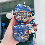 For Bose Ultra QuietComfort soft cute cartoon Crayon Shin with pendant earphone protective case Bose
