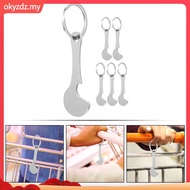 6 Pcs Trolley Remover Keyring Shopping Token for okyzdz