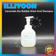 [ILLIYOON] New Ceramide Ato Bubble Wash And Shampoo 400ml
