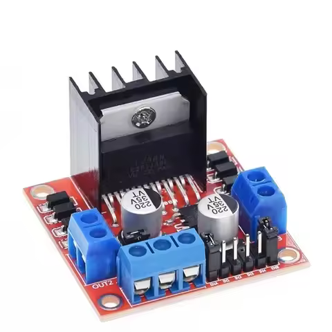 L298N DC Motor Driver Module L298N Stepper Motor Smart Car Robot Breadboard Peltier High Power L298
