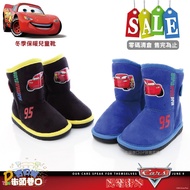 Lightning Mcqueen Cars Children's Shoes Winter Children Warm Boots Shoes
