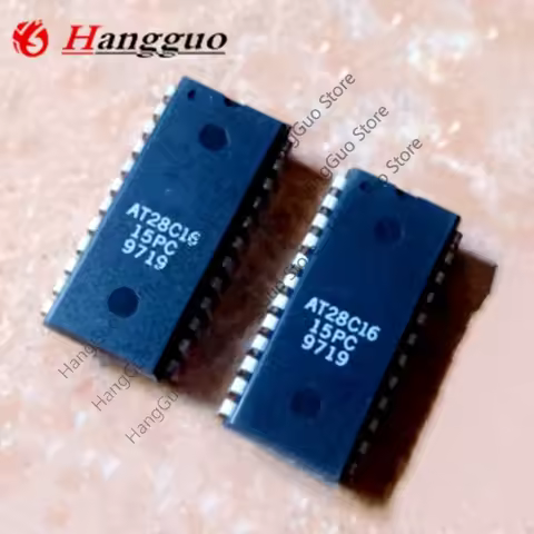 5PCS/LOT AT28C16-15PC DIP-24 AT28C16-15 DIP24 AT28C16 28C16 Memory Chip IC