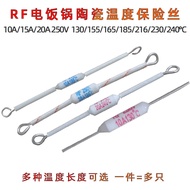 Rice Cooker Ceramic Thermal Fuse RF130/165/185/216/240 Degree 10A/15A/20A 250V