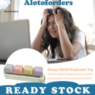 Keycap Fidget Toy Fidget Keyboard Toy Mechanical Keyboard Fidget Keychain – Portable Quiet 4-key Toy