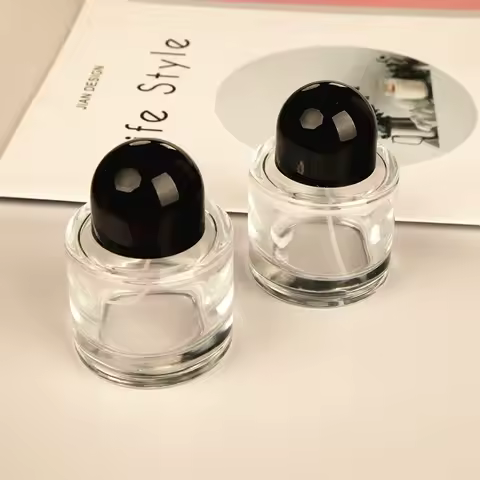 30/50ML Spray Perfume Bottle Empty Bottle Liquid Glass Bottle Perfume Dispenser Portable Pressing Pe