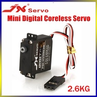 JX 2.6kg Mini Coreless Servo PDI-HV0903MG Digital Metal Gear DC6~7.4V Micro Motor For RC Car Fixed W