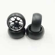 4 pcs/set Alloy Rc Wheel Rim Drift tayar untuk 1/28 Wltoys K969 K989 P929 Kyosho Rally Model kereta