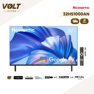 ใหม่ Aconatic ทีวี 32 นิ้ว LED HD Google TV รุ่น 32HS1000AN ระบบปฏิบัติการ Google/Netflix & Youtube 
