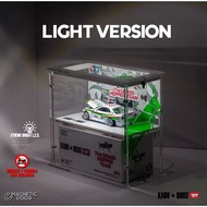 GRASS HOPPER KHMG - MALAYSIA  READY STOCK Acrylic Box Display Die-cast Car 1:64 Model Display Minigt